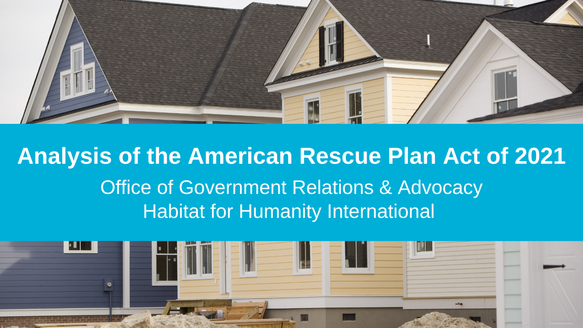 American Rescue Plan Act Of 2021 - Tacoma/Pierce County Habitat For ...